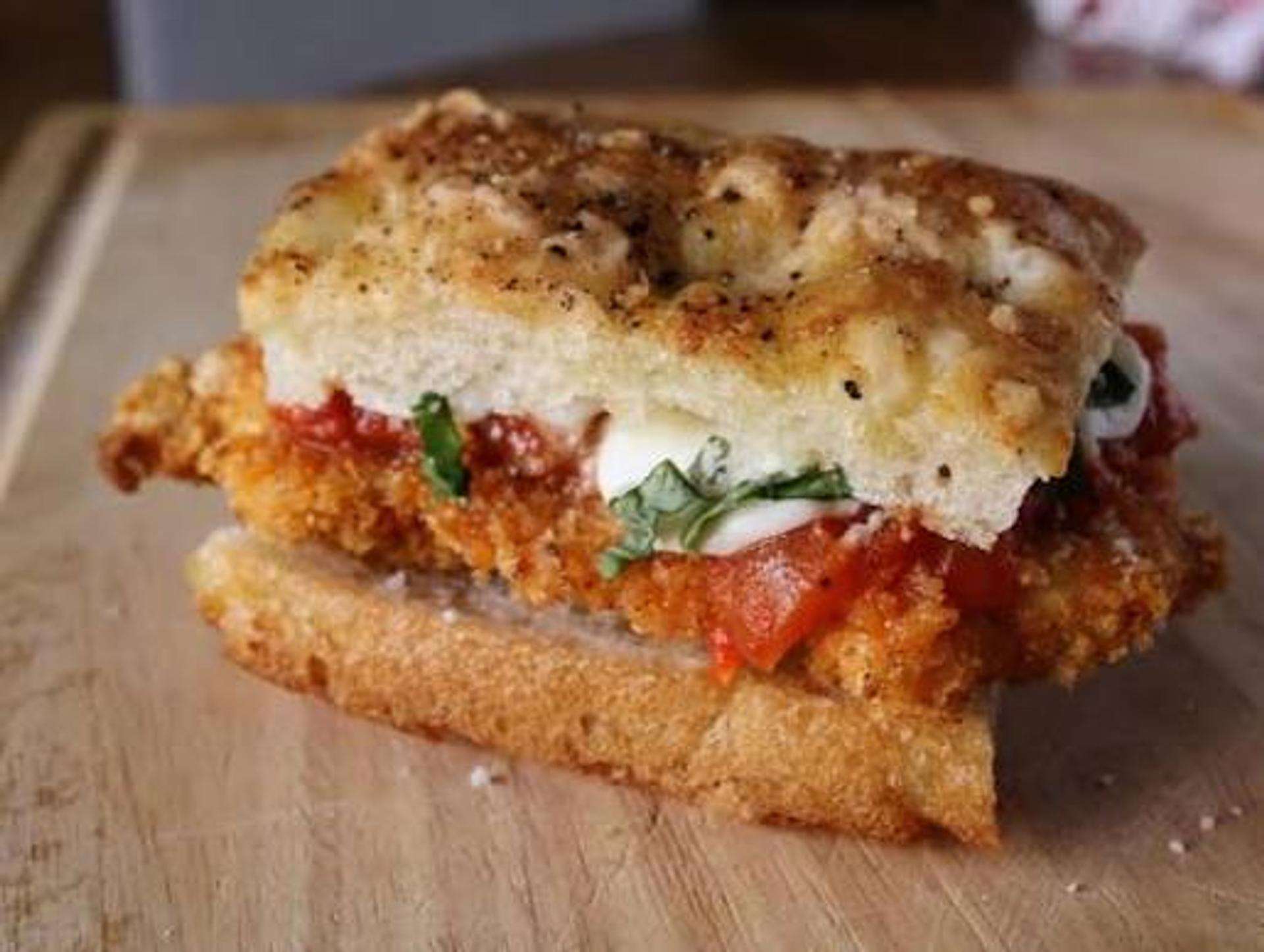 Focaccia Chicken Escalope