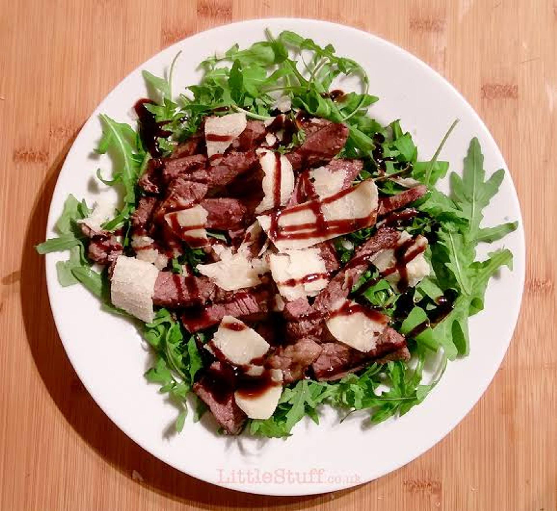 Roastbeef Rocket And Parmesan